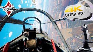 War Thunder 4k VR Simulator Battles Air Joystick Gameplay №3