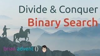 Divide and Conquer: Binary Search with Swift Tutorial | Brian Advent