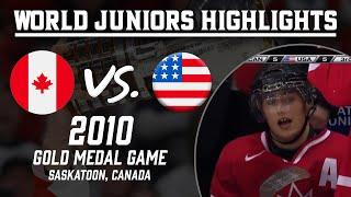 Canada vs. United States | 2010 WJC Gold Medal Game | Extended Highlights