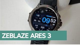Zeblaze Ares 3 INDESTRUCTIBLE barato Pantallon smartwatch