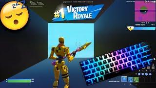 [1 HOUR] Fortnite ZoneWars ASMR  Keyboard & Mouse Sounds Smooth 240FPS Gameplay