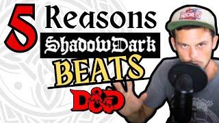 5 Reasons to Play Shadowdark Over Dungeons and Dragons! #shadowdark #ttrpg #dnd #dnddm #dnd5e