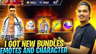 I Got New Upcoming Bundles,Characters,Emotes And Rare Items In My Free Fire I'd -Garena FreeFire