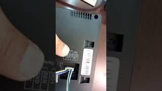 zkt M10 time  attendance Access control  with wire connection with 12 v door lock