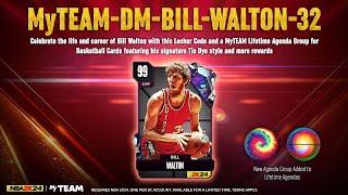 RIP Bill Walton | Dark Matter 99 Lockercode I NBA 2K24 MyTeam deutsch