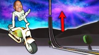 I LAUNCHED THE ROCK INTO SPACE! (Turbo Dismount)