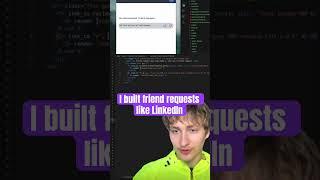 Build Friend Requests like LinkedIn using Ruby on Rails #ruby #webdevelopment