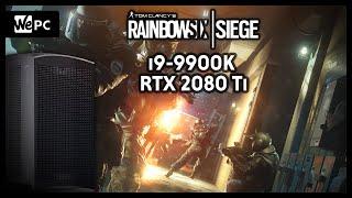 Comino OTTO Master | Rainbow Six Siege Benchmark | i9-9900K & RTX 2080 Ti | WePC