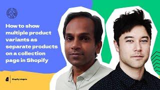 How to show multiple product variants as separate products on a collection page in Shopify