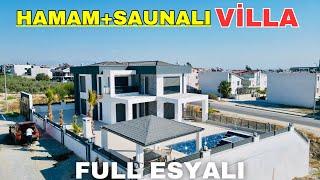 Alman Disiplini İle Yapılmış Muhteşem Villa Didim Merkezde Full Eşyalı E-902