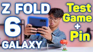 Test Game + Pin Galaxy Z Fold 6: Snapdragon 8 Gen 3 đập tan mọi "HOÀI NGHI" về hiệu năng NHƯNG...!!!