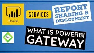 Power BI Service (7/30) - What is Gateway