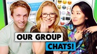 OUR GROUP CHATS! (The Show w/ No Name)