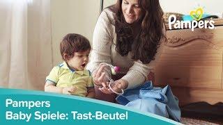 Baby Spiele & Baby Entwicklung: Tast-Beutel | Pampers