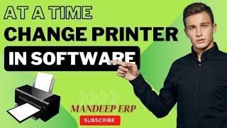 Print Time Second Printer Se Print kaise Nikale @mandeepmyerp4041