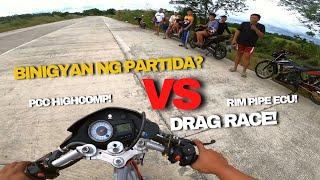 Binigyan pa ng partida? Rim pipe ecu VS Pcc highcomp!