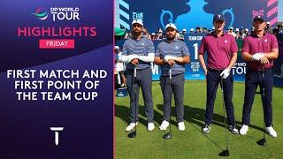 Justin Rose & Matt Wallace vs Matthieu Pavon & Romain Langasque | Team Cup 2025 Highlights