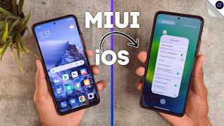 MIUI 12.5 Convert TO IOS 15 Complete UI | INSTALL IOS 15 on Any Redmi & Poco Device 