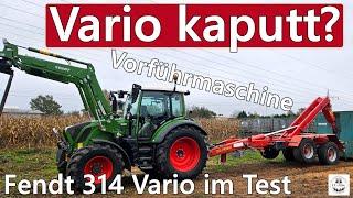 Vario kaputt? Vorführmaschine Fendt 314 Vario im Test | Pronar T285 Hakenliftanhänger und Frontlader