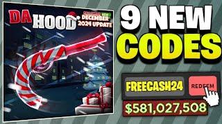 LATESTDA HOOD CODES IN DECEMBER 2024 | ALL WORKING CODES | ROBLOX DA HOOD CODES | CRAZY GAMER