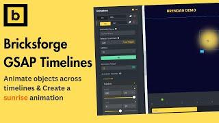 Bricks Builder + Bricksforge: GSAP Animations & Timelines