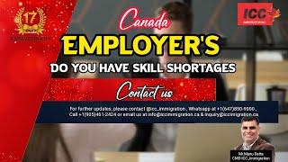 Employer and you have Skill Shortages | ICC Immigration | Contact Us