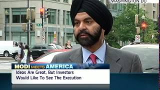 MODI MEETS AMERICA - AJAY BANGA INTERVIEW SEGMENT 1