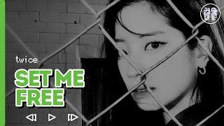 TWICE - Set Me Free (English ver.) ( перевод + color coded lyrics )