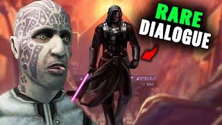 What happens if You REVEAL YOU'RE REVAN to Master Uthar *rare dialogue* Knights of the Old Republic