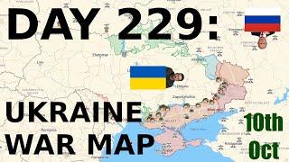 Day 229: Ukraine War Map