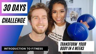 Transform Your Body In 4 Weeks || 30 Days Fitness Challenge