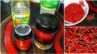 COMO FAZER CONSERVA DE PIMENTA / MALAGUETA / ÓLEO E VINAGRE