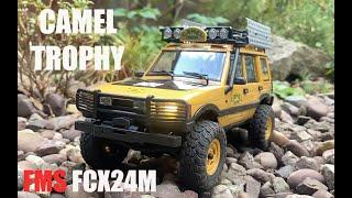 FMS FCX24m - Camel Trophy Landrover Discovery