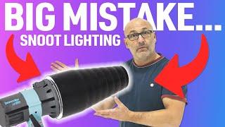 Snoot Lighting: My BIG MISTAKE Using This Light Modifier! ️ 