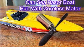 How To Make A Easy Electric Motor Battery Fan Boat | Science Project