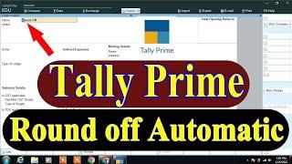 round off in tally prime | automatic round off in tally prime | rounding off in tally prime | tally