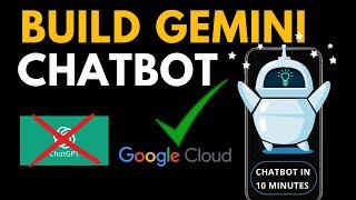 How to build a ChatBot  | 10 Minute end-to-end Gemini Chatbot on your site - no Code