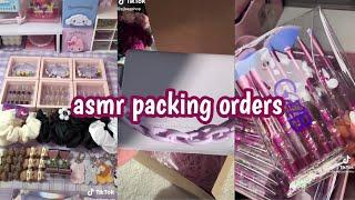 asmr packing orders | tiktok compilation