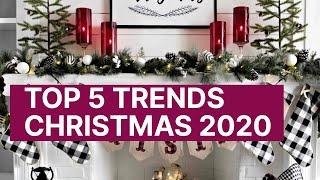 TOP CHRISTMAS TRENDS DECOR 2020 | CHRISTMAS DECOR TOP 5 | CHRISTMAS DECOR TRENDS