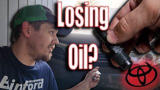 This Camry was consuming oil! - How to Change Toyota PCV Valve 2AR