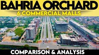 6 Malls Comparison | Bahria Orchard Phase 4 | Visit Everything