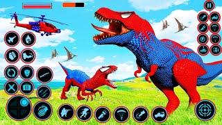 Dinosaur Hunt 2023 Walkthrough Gameplay Wild Dino Hunting Zoo Hunter Gameplay....