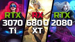 RTX 3070 Ti vs RX 6800 XT vs RTX 2080 - Test in 9 Games