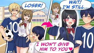 My GF Dumped Me When I Got Relegated to a Sub, But a Hot Girl Saved Me...[RomCom, Manga Dub]