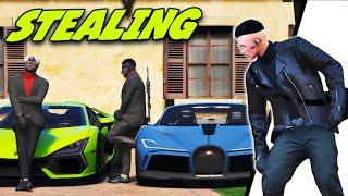 Stealing ALL "SUPERCARS" from MAFIA MANSION in GTA 5 RP (Nakaw serye)