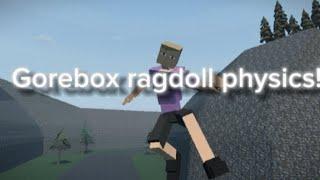 Gorebox ragdoll physics | 60 FPS | gore, ragdoll | Горебокс регдолл-физика