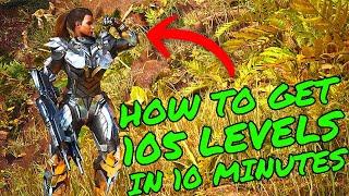 How To Get 105 LEVELS in 10 Minutes on ARK SURVIVAL ASCENDED!!! XP TRICK