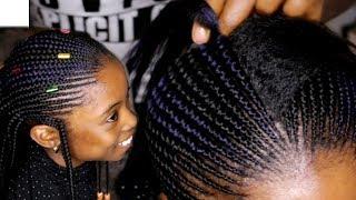 How To Do Ghana Braids Tutorial For Beginners