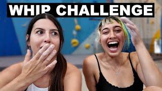 FLASH or WHIP?!  ️ bouldering challenge with @irenaadventures