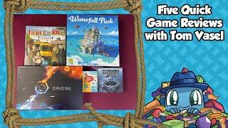5 Quick Game Reviews: Waterfall Park and More!